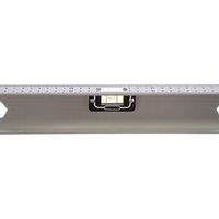 Уровень алюминиевый 2000 мм 3 глазка MATRIX Рельс