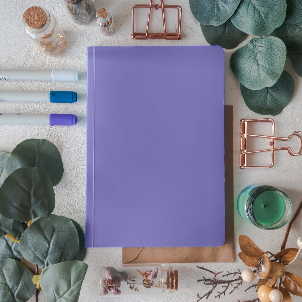 NOTE BOOK PURPLE