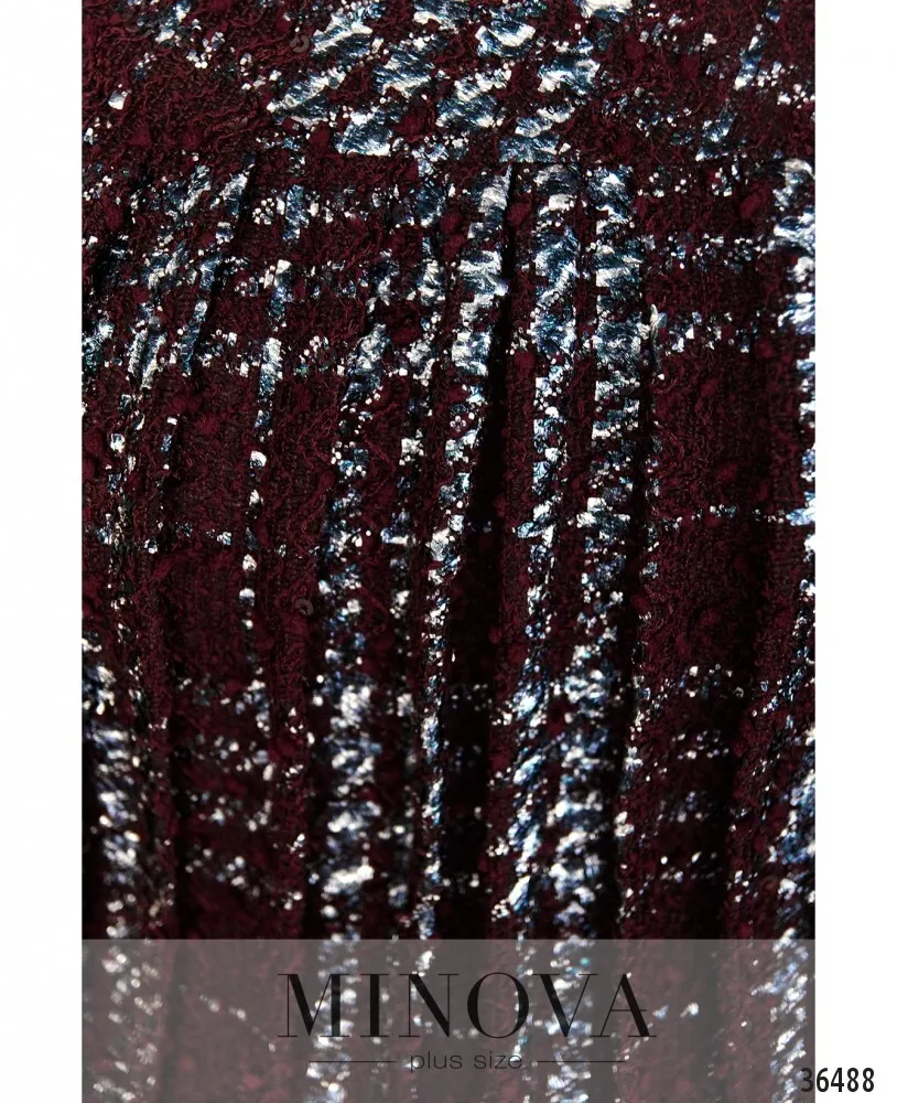 Платье 386-1-бордо Minova
