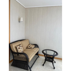 Ламинированная панель ПВХ ВЕК Лиственница Кремовая 2700х250мм