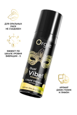 Съедобный гель с эффектом вибрации Orgie со вкусом джин-тоника 15 мл