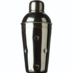 Шейкер европейский «Пробар»;сталь нерж.;0,6л;D=87,H=205мм;серебрист. (Цвет: серебристый)