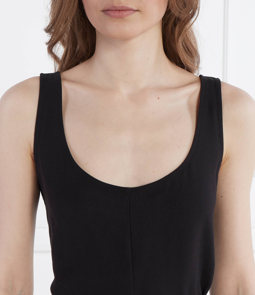 Платье с ремешком CALVIN KLEIN JEANS - черный(J20J223320)