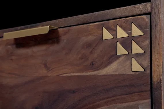 Прикроватная тумба Triangle, индийский палисандр