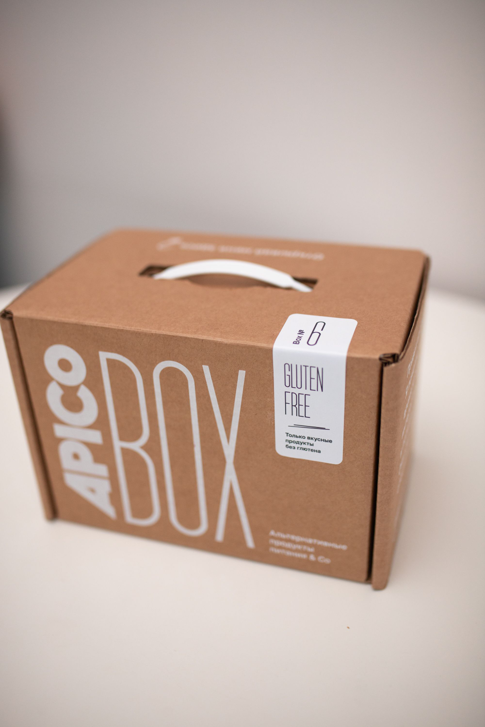 Набор продуктов APICO BOX №6 "Без глютена", набор подарочный 7 шт безглютеновые продукты, Новогодний подарок