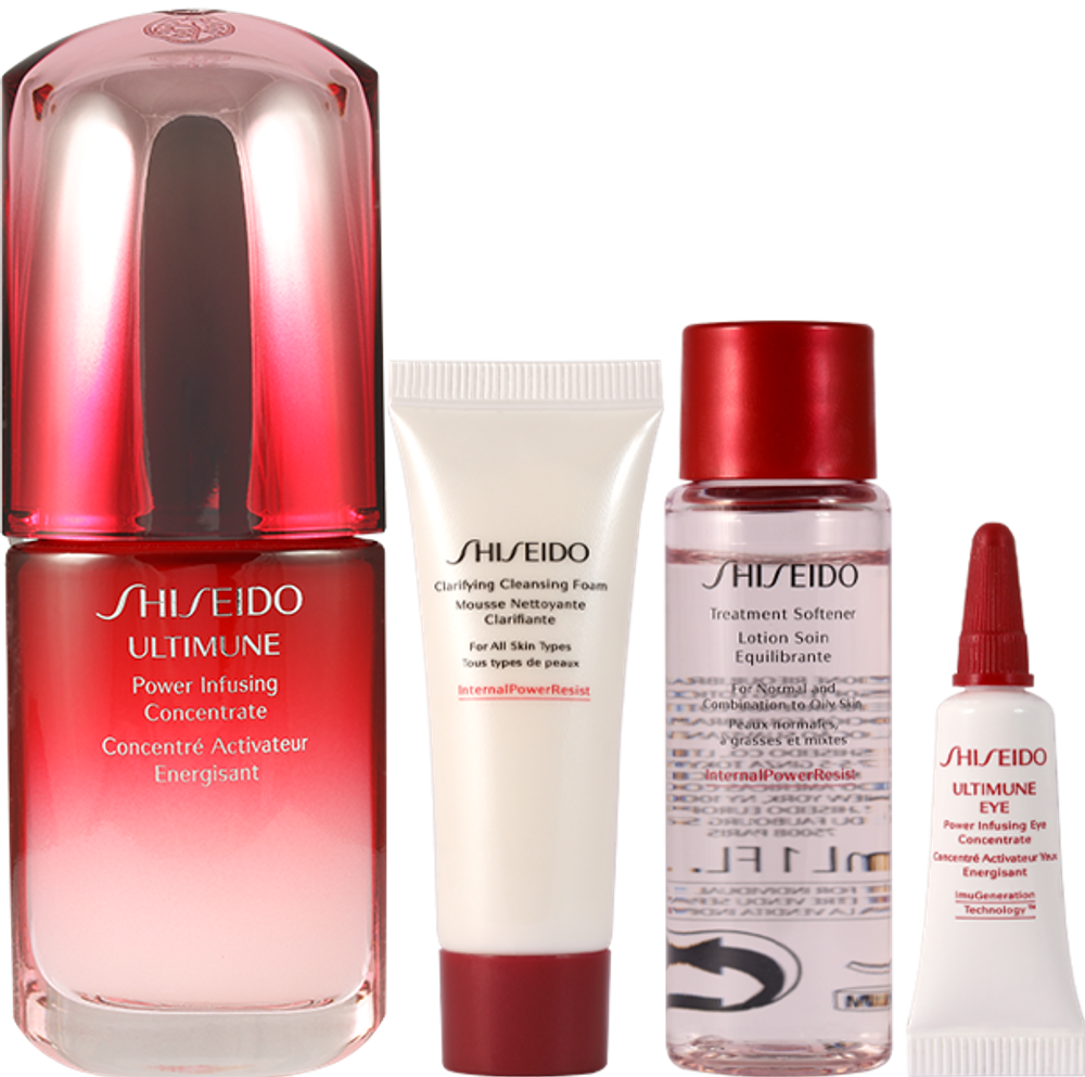 Shiseido Ultimune Power Infusing Concentrate 50 ml 4-teilig Set