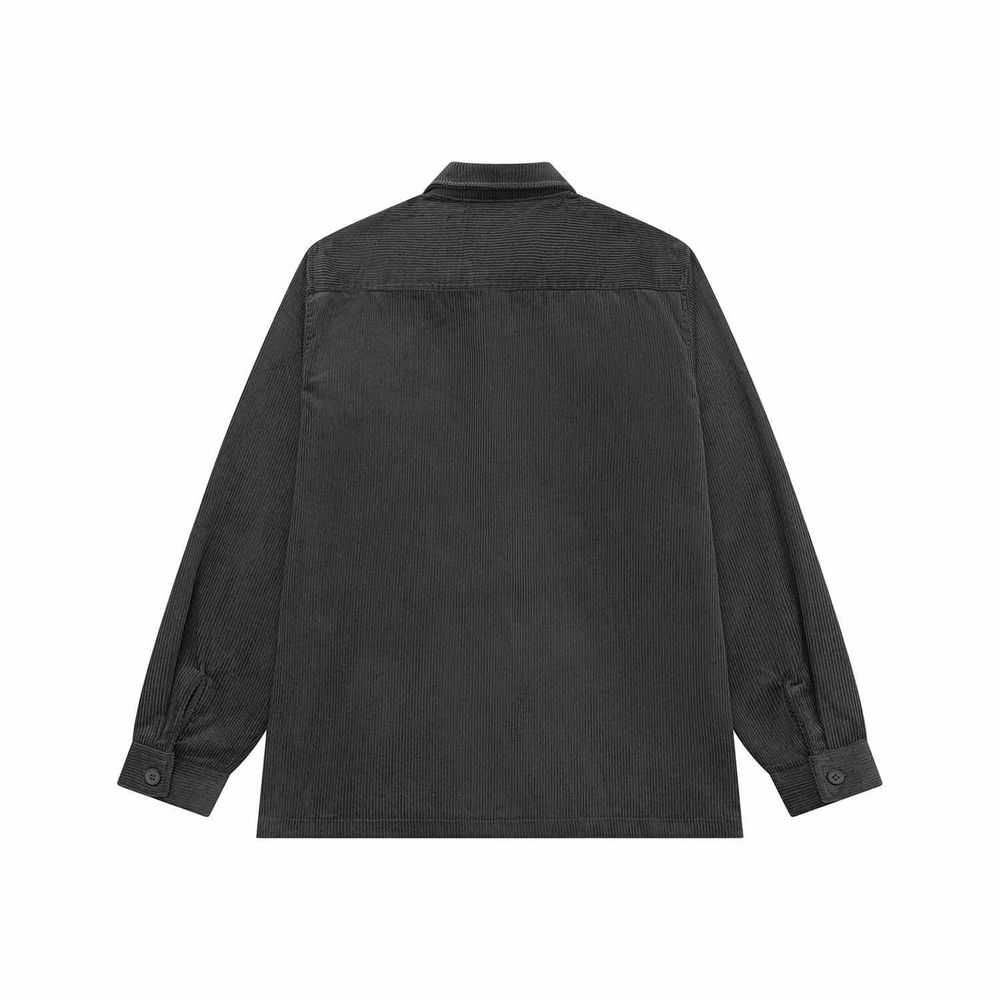 Рубашка Ymkashix Velvet Button угольная