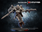 Adepta Sororitas Zephyrim Крылатая сестра №3 с мечом и огнемётом миниатюра для dnd, днд, pathfinder, фентези, Настольная игра, НРИ, Варгейм, РПГ