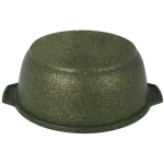 Кастрюля-жаровня 4л «Trendy style»(malachite) со стеклянной крышкой ж41tsml