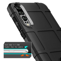 Чехол для Huawei P20 Pro цвет Black (черный), серия Armor от Caseport