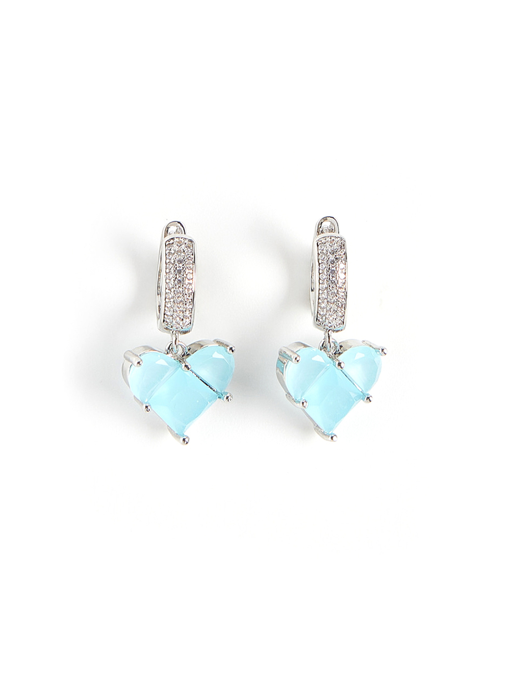 Серьги "Blue soul" Silver