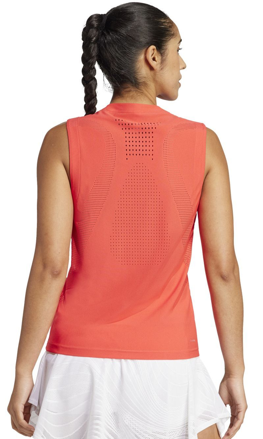 Женский топ теннисный Adidas Tennis Pro Climacool+ Match Tank - красный