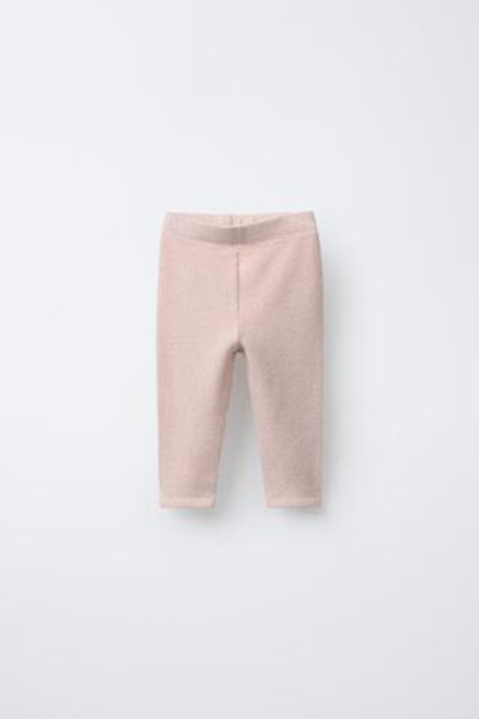 ZARA ЛЕГИНСЫ SOFT TOUCH, РОЗОВЫЙ