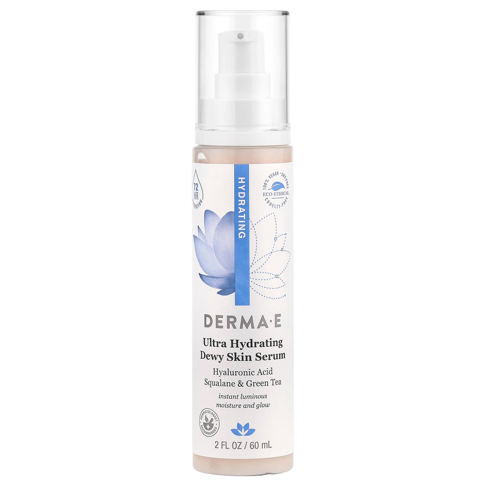 DERMA E, Ультраувлажняющая сыворотка для сухой кожи, 60 мл (2 жидк. унц.)