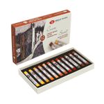 Пастель сухая художественная "Сонет" "Земляные тона", 12 цветов, круглое сечение, 7141244