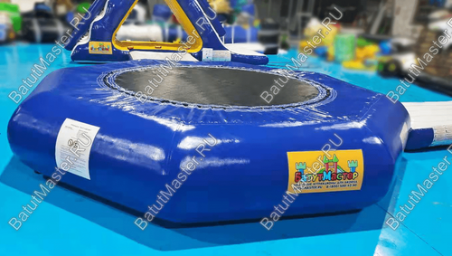 Аквапарк "Батут-черепаха и горка-акула", размер 9*5,5*3