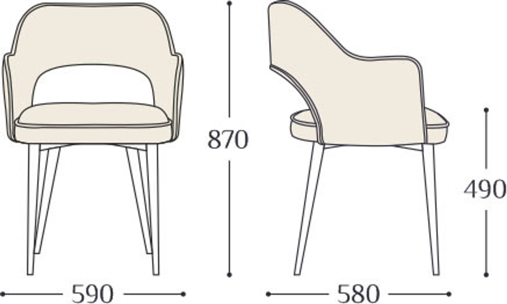 Стул Шатлен