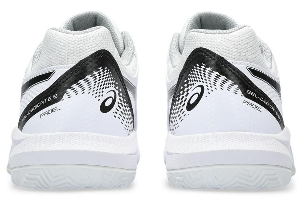 Мужские кросовки для Padel Asics Gel-Dedicate 8 Padel - white/black