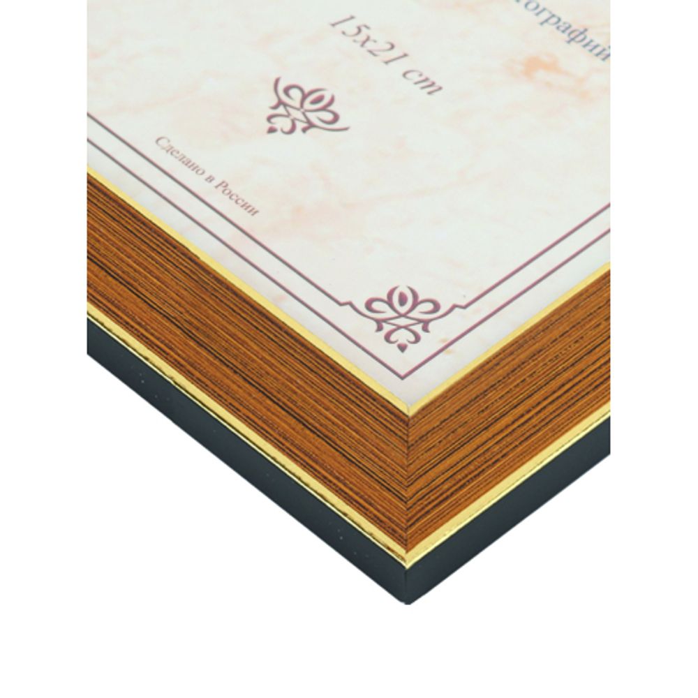 Фоторамка FA Галерея 30х40 пластиковая со стеклом чёрный | FA фототовары