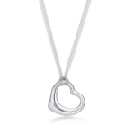 Подвеска из серебра 925, Tiffany 💠 Open Heart 36mm. В наличии