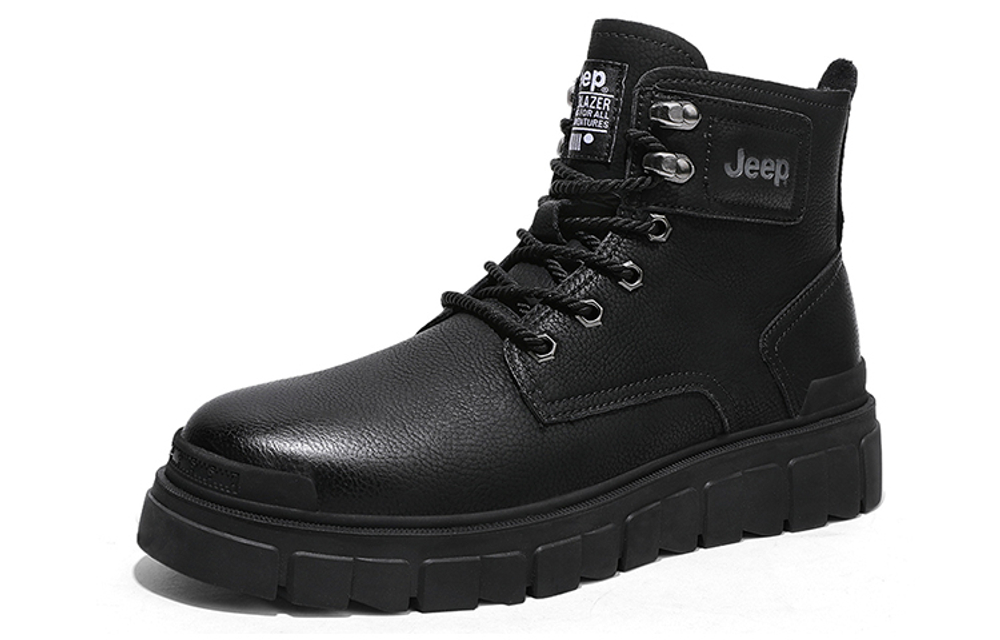 Jeep Martin Boots Men"s Black