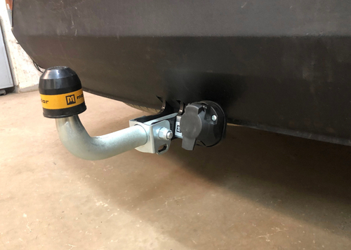 Фаркоп с эл-кой Smart для Hyundai Santa Fe 2012-2018, Grand Santa Fe 2014-2018, Kia Sorento c 2012 (оцинкованны(паспорт и сертификат в комплекте) 90908-A.Motodor