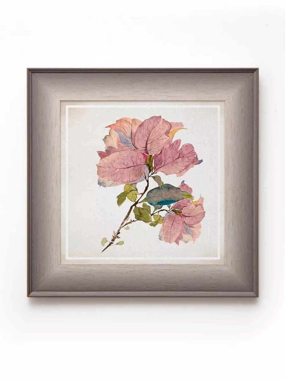 Картина на стену на холсте "Весенний прованс" 27*27 см