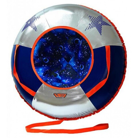 Сноутьюб V76 "MERCURY BLUE оптимальный с сиденьем" 95 см