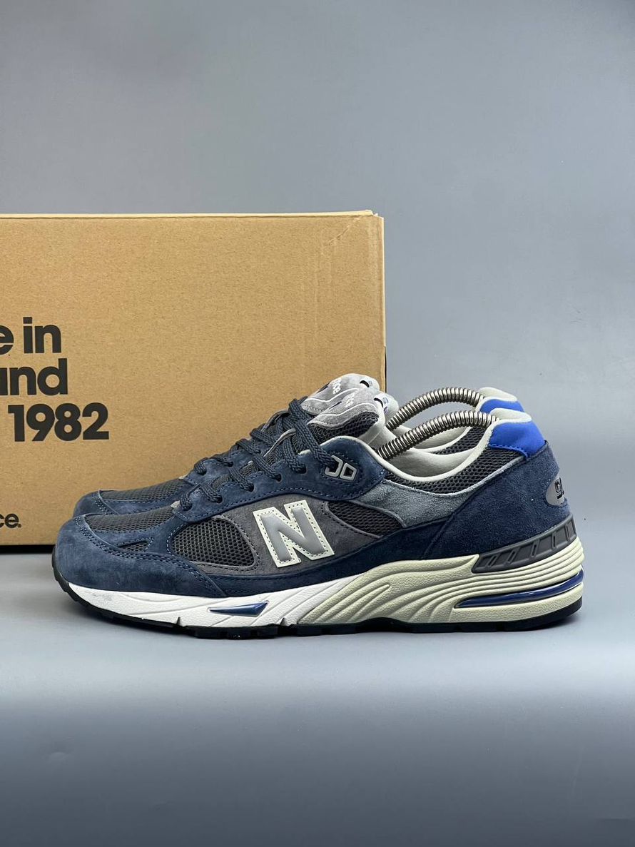 Кроссовки New Balance 991 #270 (син.)