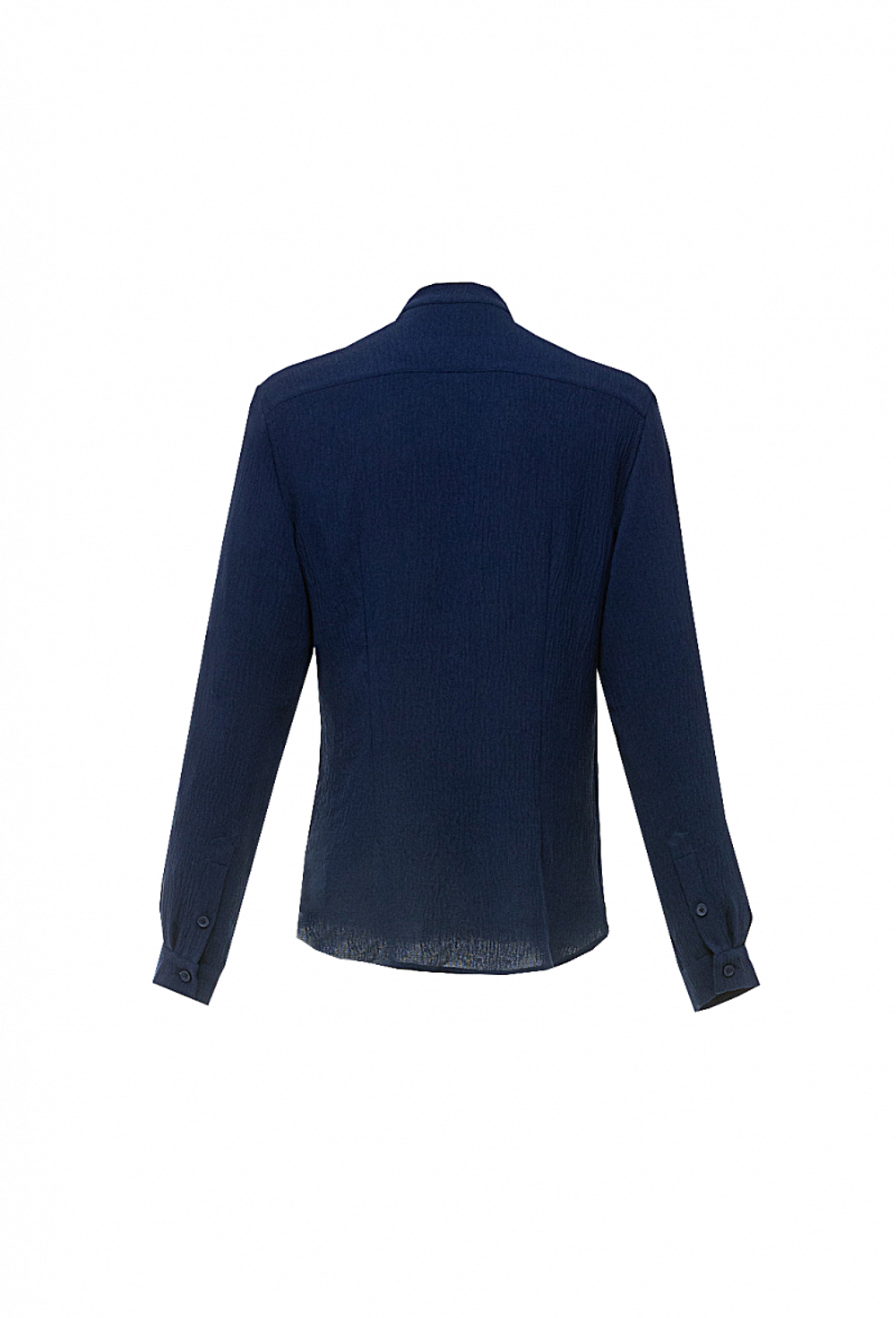 Рубашка с длинным рукавом синяя 03-03-23 SS men