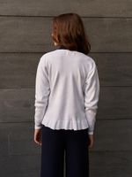 Кардиган белый для девочки арт. АТ509 белый