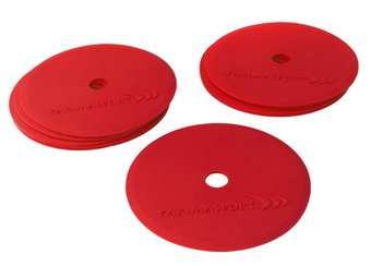 Маркеры Yakimasport Flat Marker 6" 10P - красный