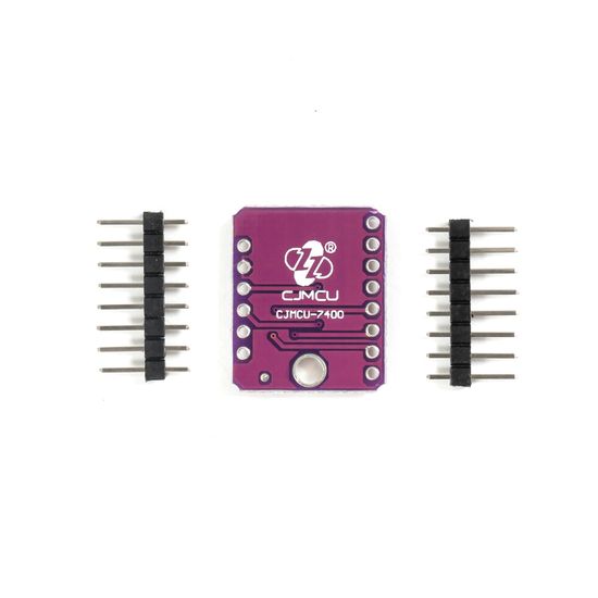 MCU-7400 SN74HC00D Модуль платы разработки с четырьмя входами и положительным входом NAND Gate