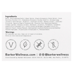 Barker Wellness Co, масло для тату, 120 мл (4 унции)