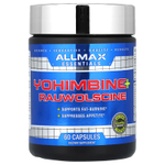 ALLMAX, Йохимбин + раувольсцин, 60 капсул
