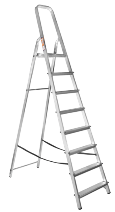 Стремянка алюминиевая ВИХРЬ СА 1х8