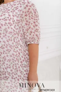 Платье 2459-белый Minova