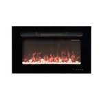 Электрический очаг Real Flame Alpha Pebble (с камнями, обогрев, пульт ду)