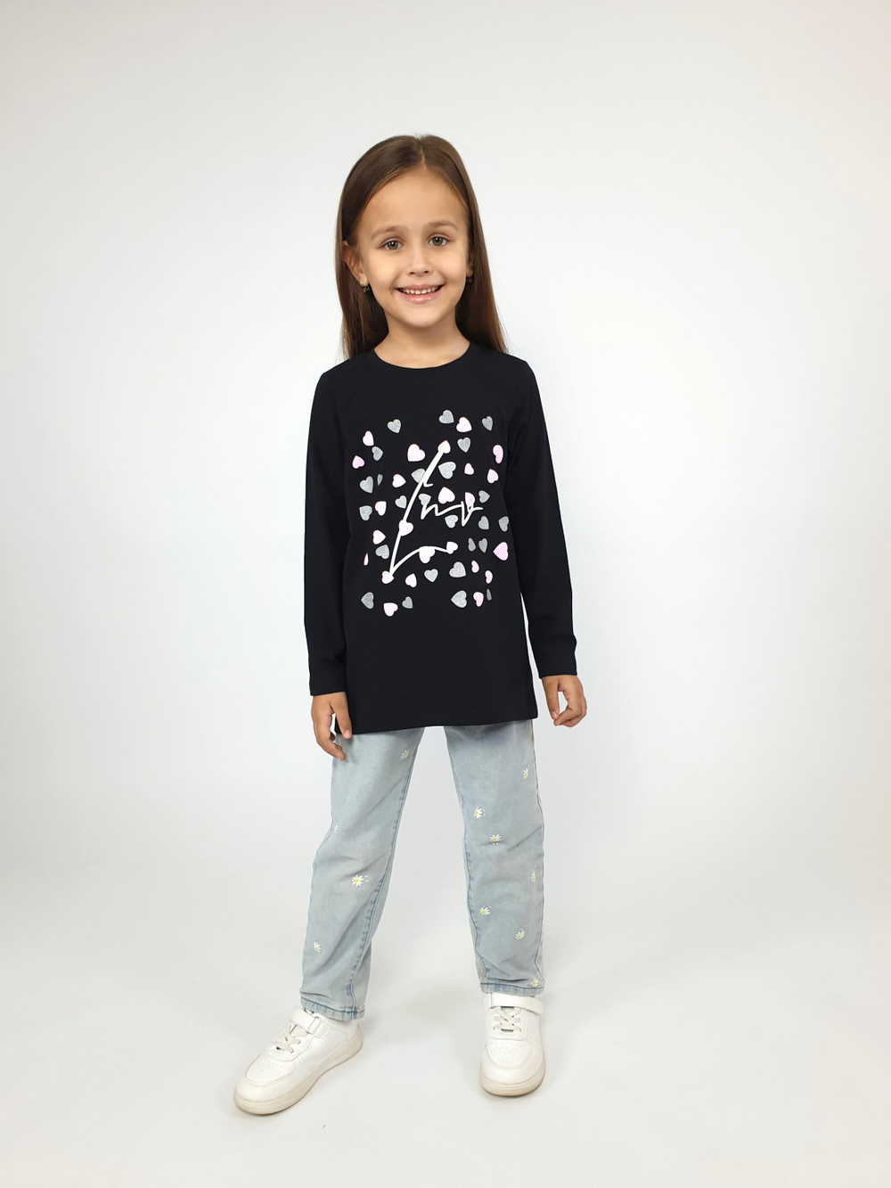 16-158-3 Лонгслив для девочки