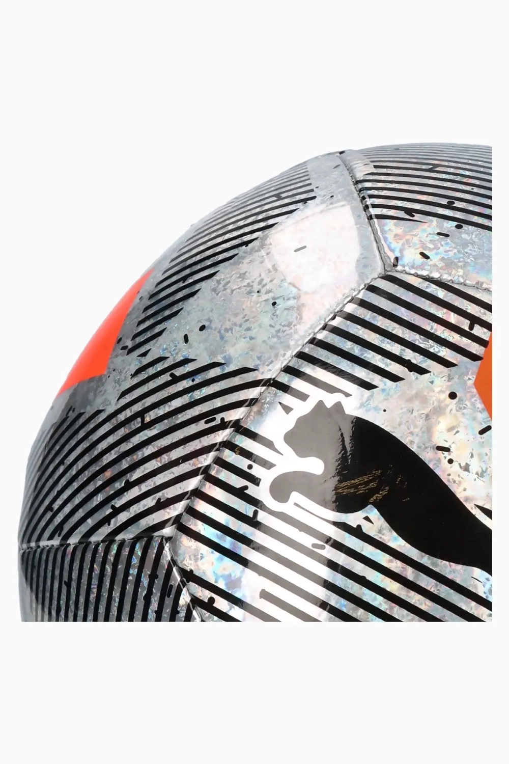 Футбольный мяч Puma Cage размер 3 - серебряный