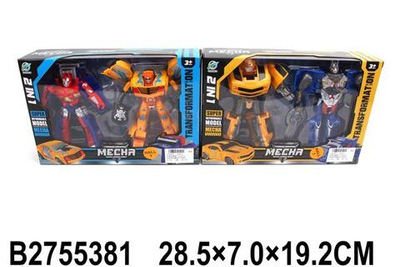 Трансформер-робот, коробка 168-8