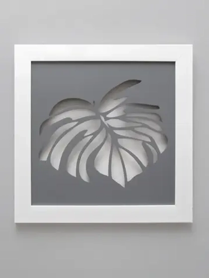 Панно резное в раме