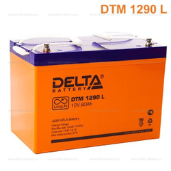 Аккумуляторная батарея Delta DTM 1290 L (12V / 90Ah)