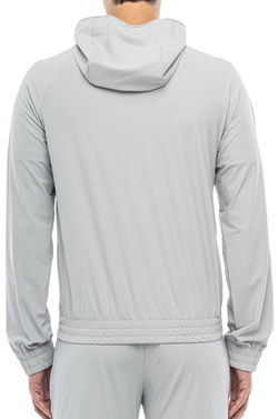 Мужская теннисная кофта Hydrogen Tech FZ Skull - серый