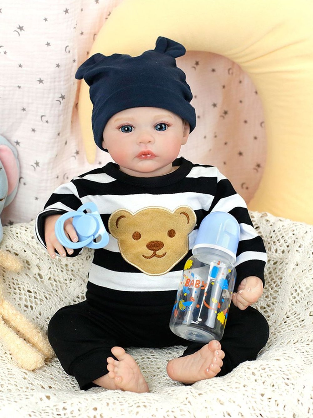 Кукла Реборн мягконабивная LifeReborn 43см (LR-016)