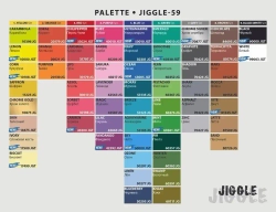 Аэрозольная краска для граффити в баллончике JIGGLE PRO суперматовая, 520 мл, ORANGE / Апельсин - 2 шт