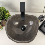 Раковина из речного камня RS-65077 36*32*15 0855