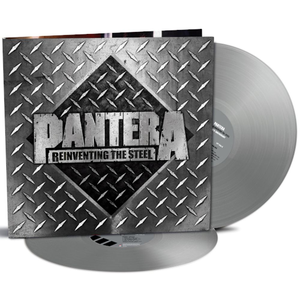 PANTERA. Reinventing The Steel (20TH ANNIVERSARY) Limited 180 Gram Silver Vinyl/Gatefold (2 LP) ПАНТЕРА