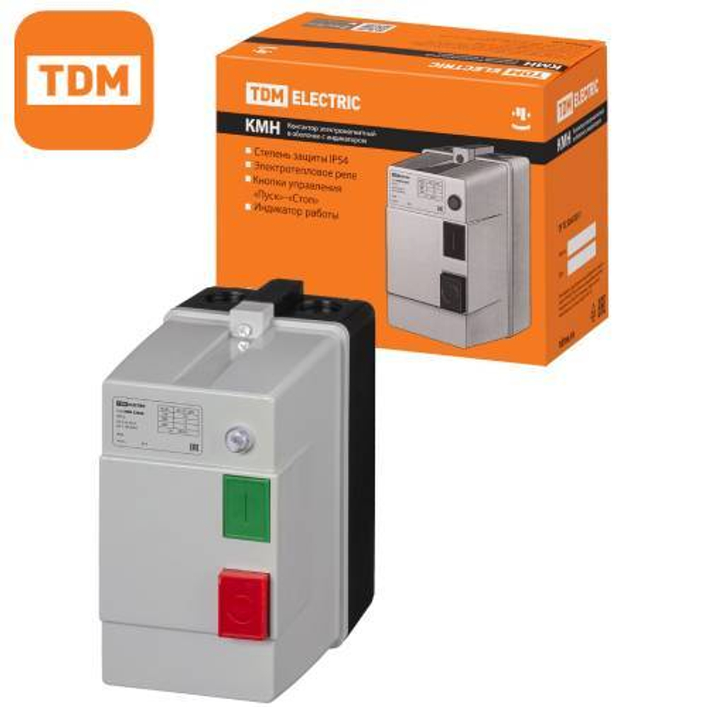 Контактор КМН в корпусе 25А/ IP54 /TDM/0709-0027