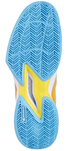 Женские теннисные кроссовки Babolat Jet Mach 3 Clay - Orange